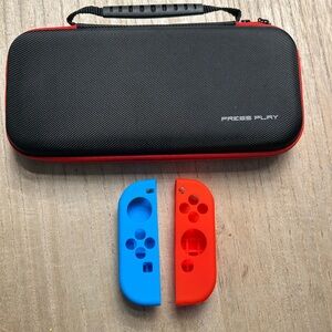 New Nintendo Switch Game Console Case Plus Joycon Covers
